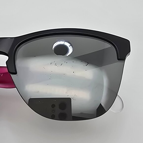 Oakley OO9374-3263 Frogskins Lite Ignite Fade Frame Prizm Black Lens Sunglasses